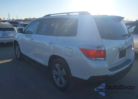 2012 Toyota Highlander Limited V6 from USA, damaged, VIN 5TDYK3EH7CS066835